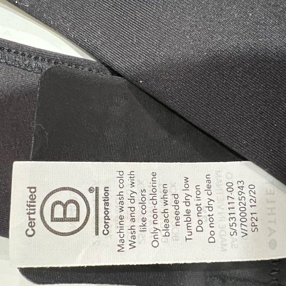 NWT ATHLETA D-DD Ultimate Bra In Supersonic 2X Black - Picture 5 of 6